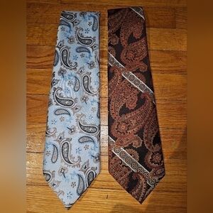 2 Vintage Sears The Men’s Store Ties.